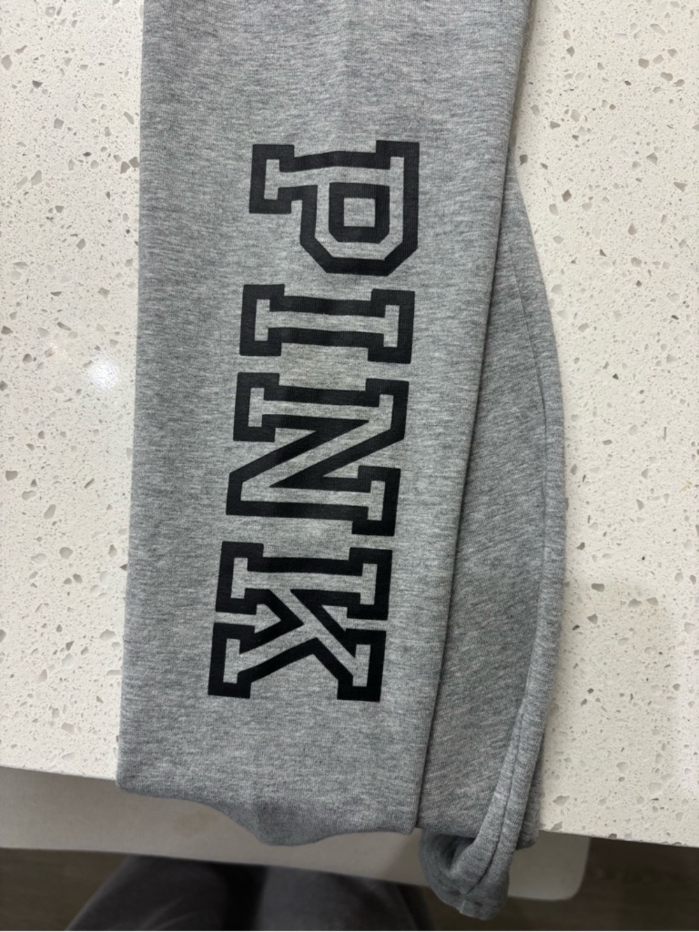 PINK Heather Gray Leggings